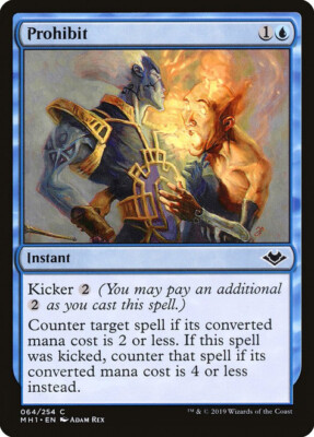 MTG Prohibit Modern Horizons 064/254 Regular Common Near Mint NM