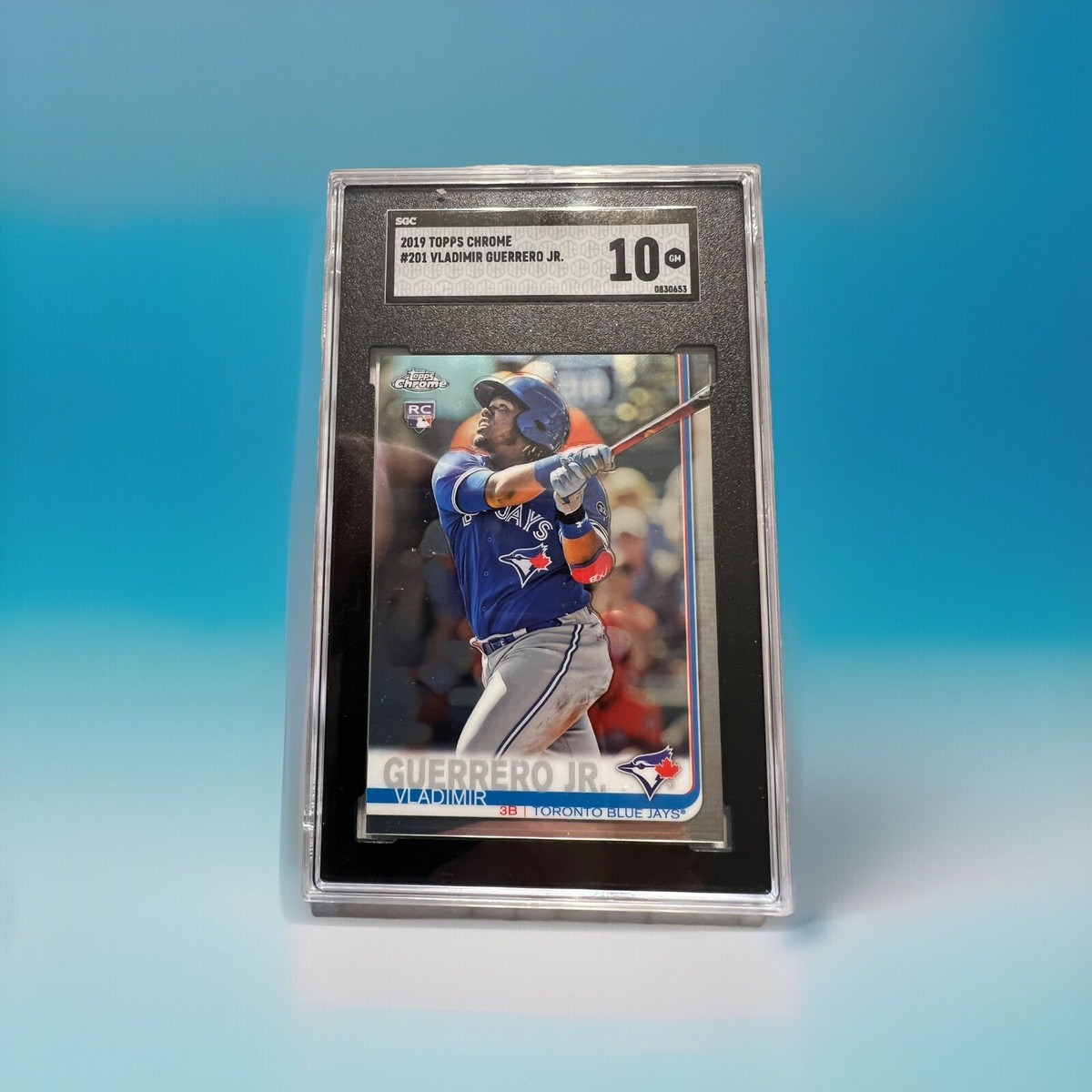 2019 Topps Chrome Vladimir Guerrero Jr #201 Rookie RC SGC 10 Gem