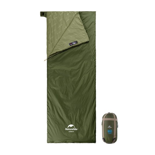 Naturehike 2in1 Schlafsack Ultraleicht Camping Sommerschlafsack Hüttenschlafsack