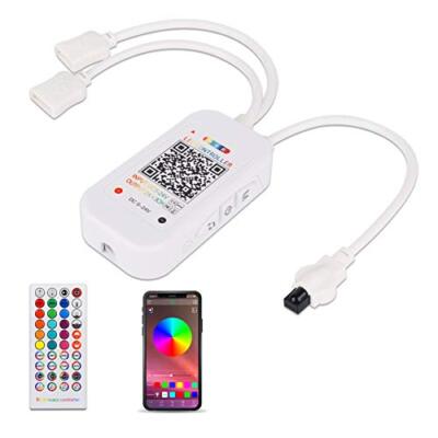 Bluetooth String Light Controller with 40 Keys IR Remote Control for ...