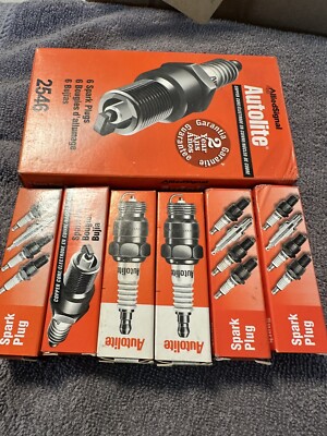 Allied Signal Autolite Spark Plugs 6 Pack 2546