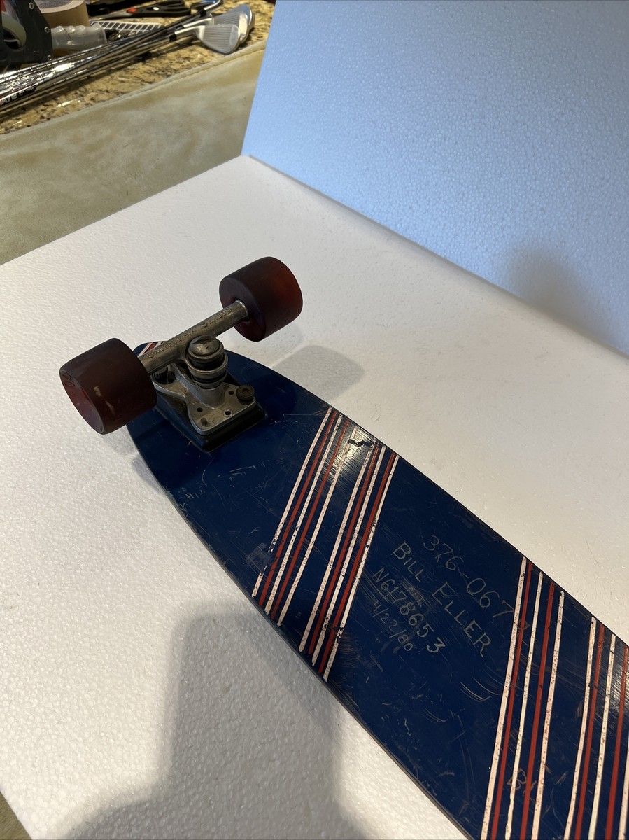 Vintage 70s 80s Fibreflex By G & S Skateboard With California