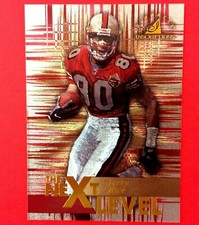 Jerry Rice 1997 Pinnacle Inscriptions Next Level Card #44 San Francisco 49ers