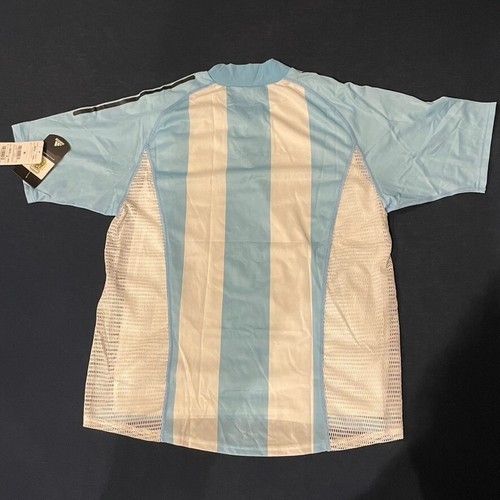 Rare item! Argentina national team uniform signed by hand 2002 FIFA World Cup - Picture 23 of 24