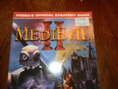 Medievil II Official Strategy Guide Book Sony PlayStation 1 PS1
