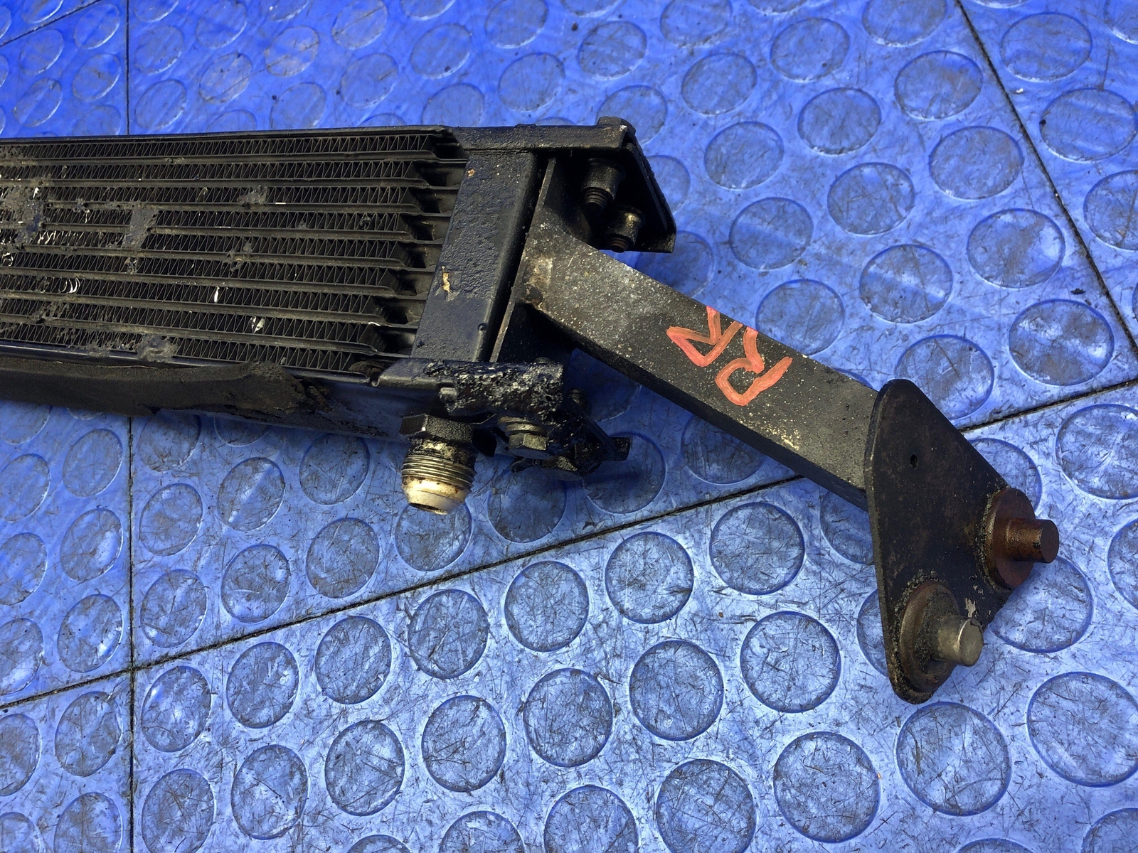 LAMBORGHINI GALLARDO 5.0L ENGINE AUTOMATIC TRANSMISSION OIL COOLER *FIRE DAMAGE*
