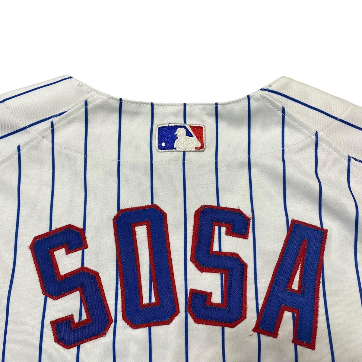 Rare Stitched Majestic Sammy Sosa #21 Chicago Cubs MLB
