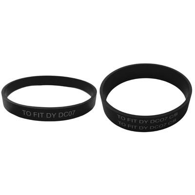 Solid Rubber Vacuum Belts for DYSONVacuum Part E0205 Drive Belts DC01 Set of 2