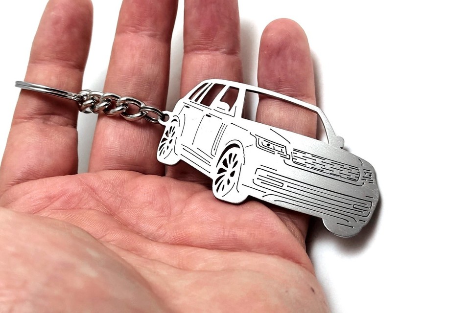 Stainless Steel Keychain 3D Car Body Key Ring fit Range Rover V 2022 ...