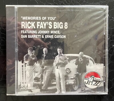RICK FAY S BIG 8 Memories Of You JOHNNY MINCE Dan Barrett NEW CD Arbors Jazz