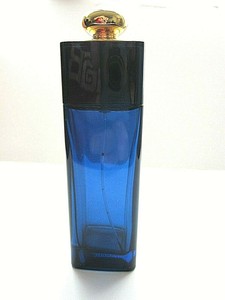 dior addict blue bottle