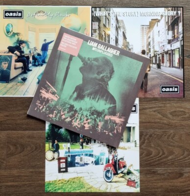 Liam Gallagher MTV UNPLUGGED Splatter Vinyl New/Sealed FREE PRINTS Oasis 