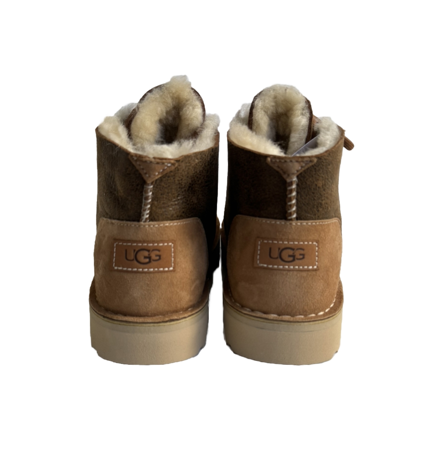 UGG ALL GENDER NEUMEL CRAFTED REGENERATE CHESTNUT BOOTS MEN US 4 / WOMEN US 5 image 4