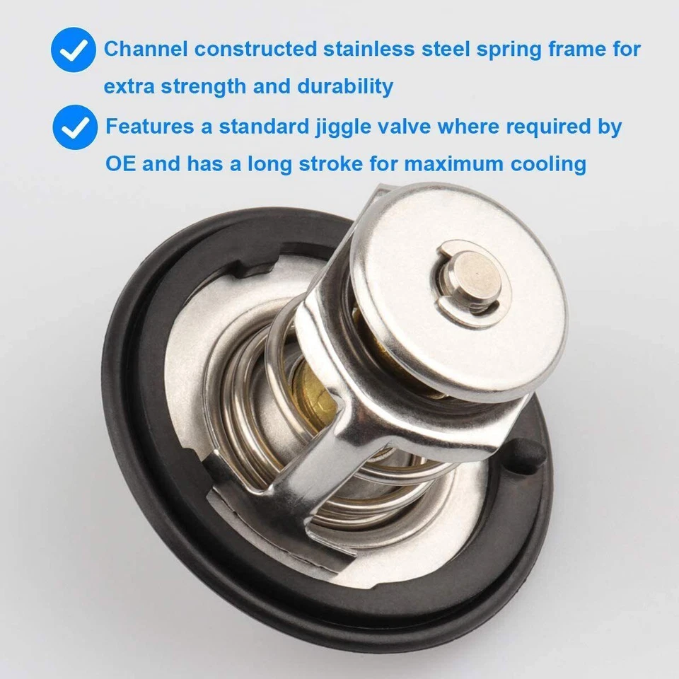 4pc Thermostat Assembly W/Gasket For 1997 1998 1999 Honda Acura CL 19301PAA306 Foto 3 de 4