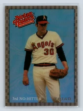 1993 Triad Whataburger Nolan Ryan 3rd No Hitter California Angels