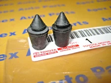 Toyota 4Runner Tacoma Tundra Tercel Fuel Door Rubber Stopper Cushion OEM Set 2