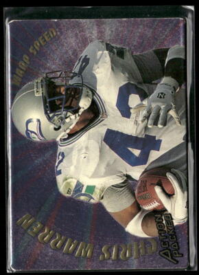 1994 Action Packed #WS8 Chris Warren Warp Speed
