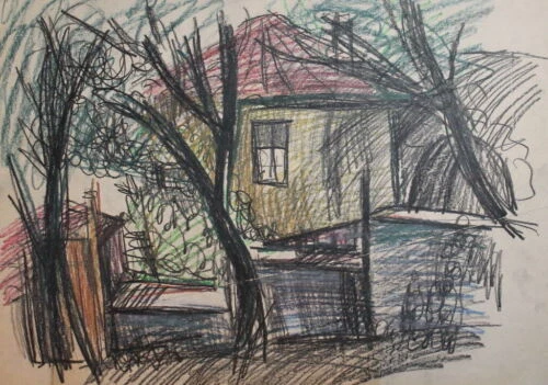 Künstlerische Zeichnungen, Signiert Expressionismus