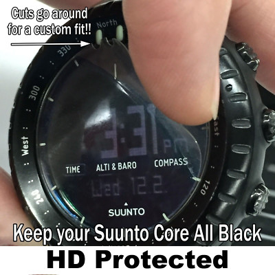 suunto core all black set time