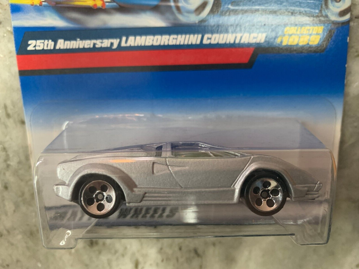 1999 Mattel Hot Wheels 25th Anniversary Lamborghini Countach