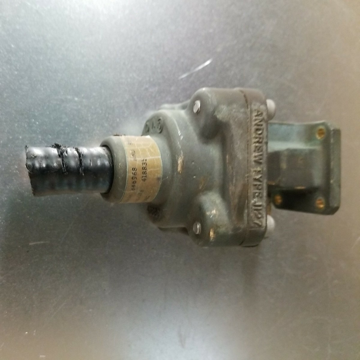 Andrew Type 1127dc Elliptical Waveguide to Wr75 Connector Assembly