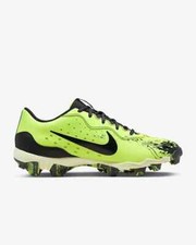 Nike Alpha Huarache 4 Keystone Black/Life Lime FV6098-001 Men's Sz 11.5 nwt