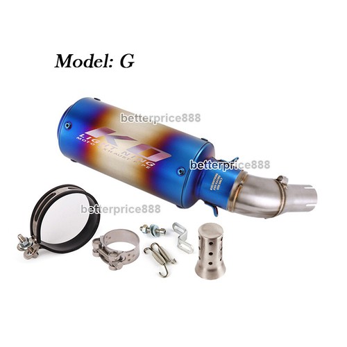 For Yamaha YZF-R3 R25 2015~2025 Exhaust System Mid Link Pipe With Muffler Tips - Picture 8 of 12