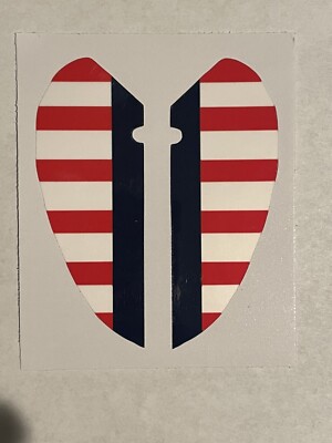 Die-cut Cox .049 PT-19 Rudder Only Airplane Sticker Set (Reproduction)