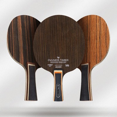 Super Hard Ebony Wood Dalbergia Table Tennis Blade 5 Ply High Speed Paddles
