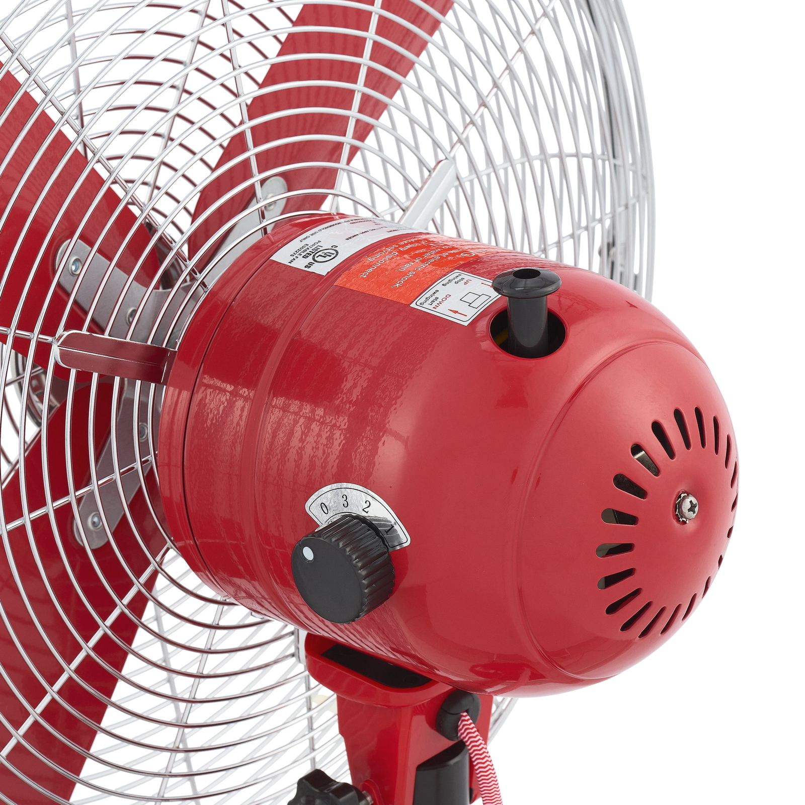 16'' 3Speed Metal Stand/Pedestal Fan W/ Oscillation Adjustable Height