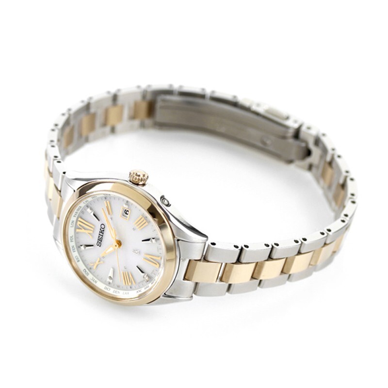 Seiko+Lukia+White+Women%27s+Watch+-+SSQV106 for sale online | eBay