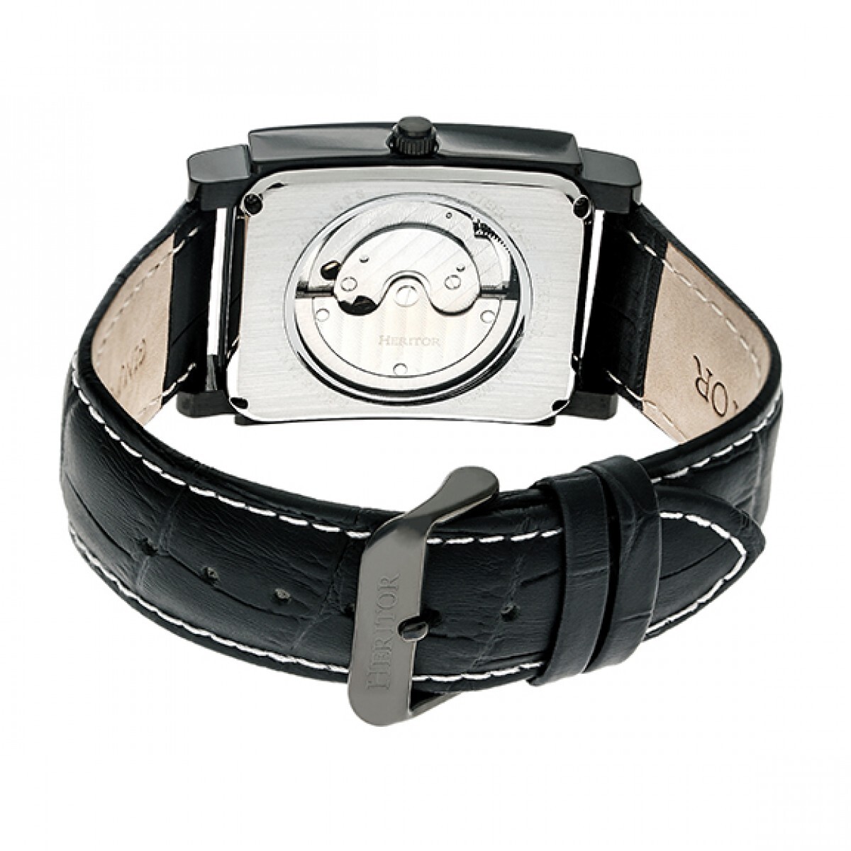 NWT Authentic Heritor Antoni Automatic Black Dial Men\