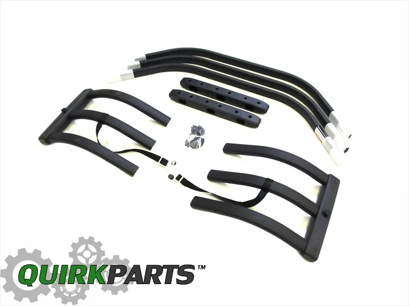 09-18 Dodge Ram 1500 10-18 2500 3500 Black Aluminum Tailgate Bed Extender MOPAR - Imagem 4 de 4