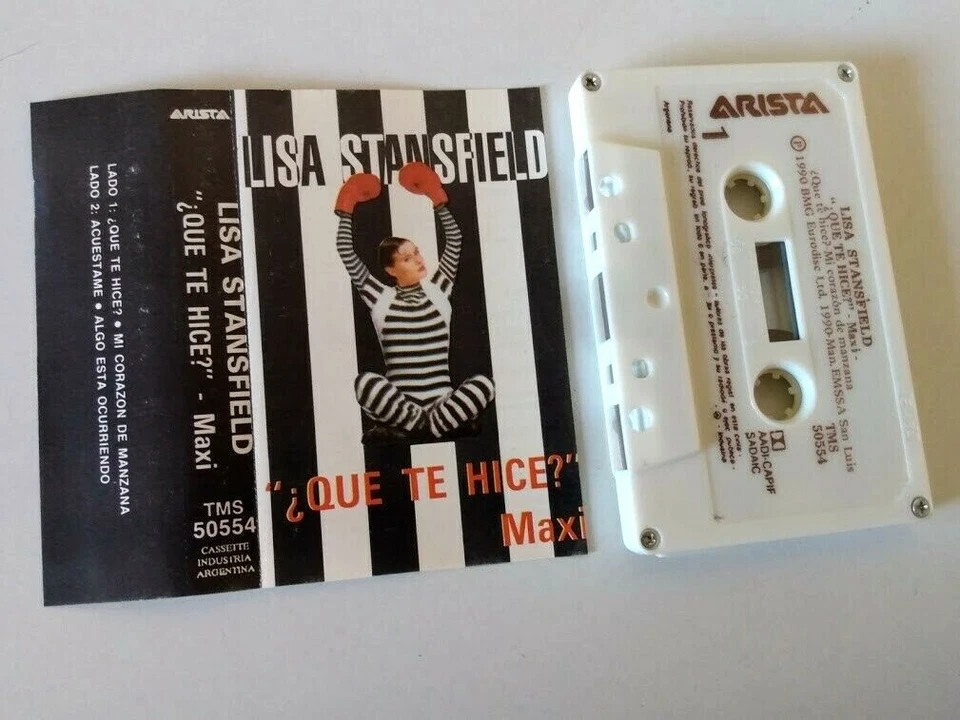 Lisa Stansfield What Did I Do - Maxi Cassette Tape Argentina Pressing MINT Cond - Image 2 of 3
