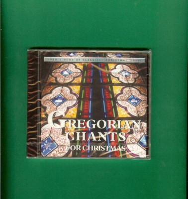 Gregorian Chants for Christmas - CD - NEW - SEALED - FREE SHIPPING