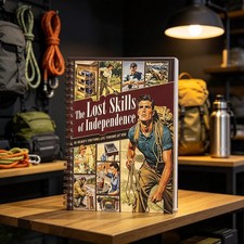1PCS Lost-Skills of Independence Spiral-Bound Colored Illustrated Guide Hardcove