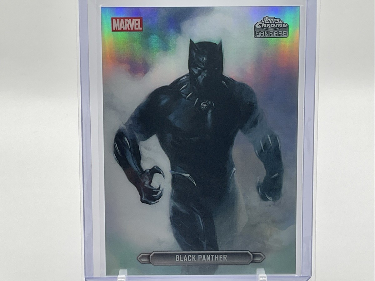 2026 Topps Chrome Marvel Fanfare Refractor Black Panther #FF-05 | eBay