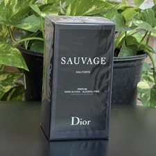 Dior Sauvage Eau Forte Parfum Spray Alcohol-Free Tester 3.4 fl oz Boxed