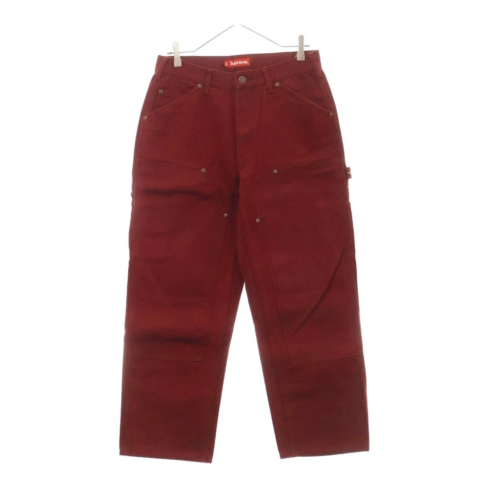 SUPREME Supreme 23SS Pantalon de peintre double genou pantalon de peintre bordeaux