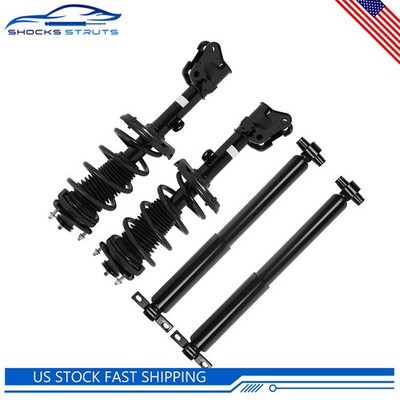 Front Rear  Struts & Shocks For 2009-15 Honda Pilot with Coil Spring & Mount Set