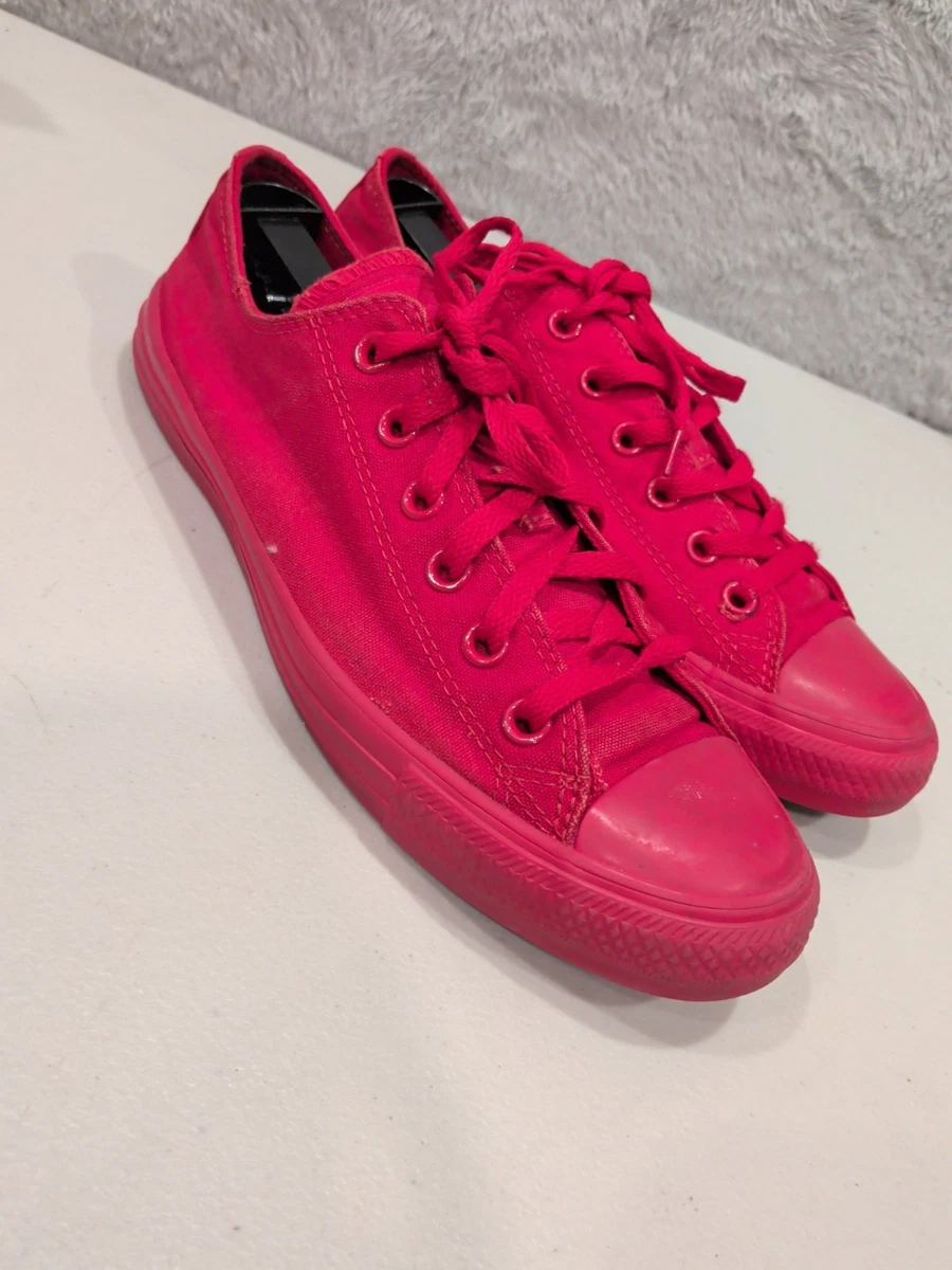 Converse Chuck Taylor All Star Low Triple Red for Sale