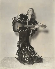 Grace Moore I'll Take Romance Original 7x9 Silver Gelatin Photo Stamped Snipe 