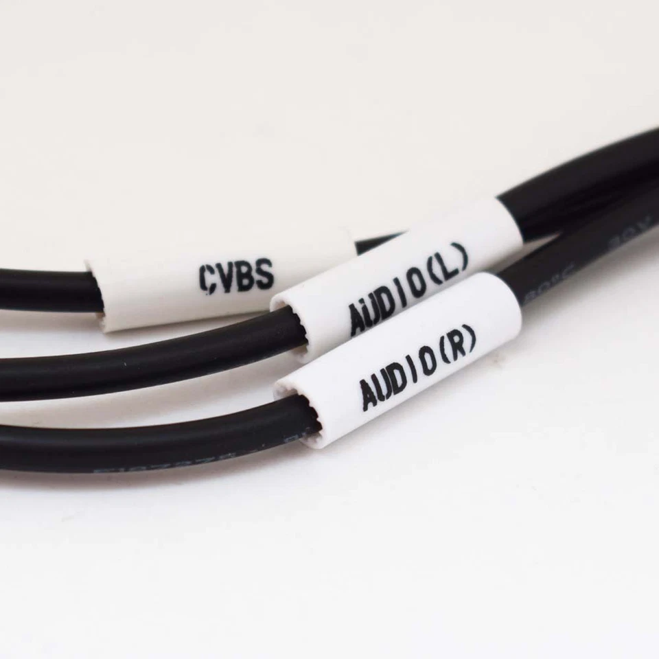 1pc 18cm TV Male Plug to 3 x RCA (Red+Yellow+White) Female Jack Adapter Cable US - Image 3 of 4