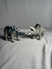 Triceratops and Stegosaurus Toy Dinosaurs