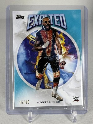 2025 Topps Exalted WWE Montez Ford Blue /99