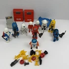 GEOBRA LYRA VTG 1980 PLAYMOBIL #3591 PLAYMO SPACE ASTRONAUTS AND ROBOT SET