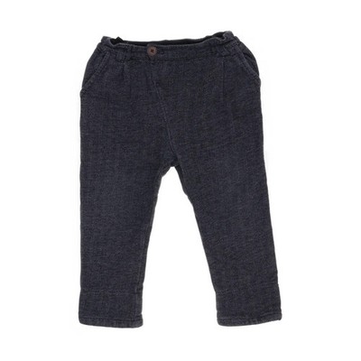 Lindex Baby, Hose, Größe: 86, Grau, Baumwolle/Polyester, Fischgräte #Go0