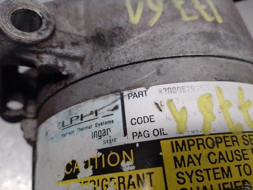 8200067915 4548368 klimakompressor RENAULT ESPACE IV JK0 2.2 DCI TURBODIESEL