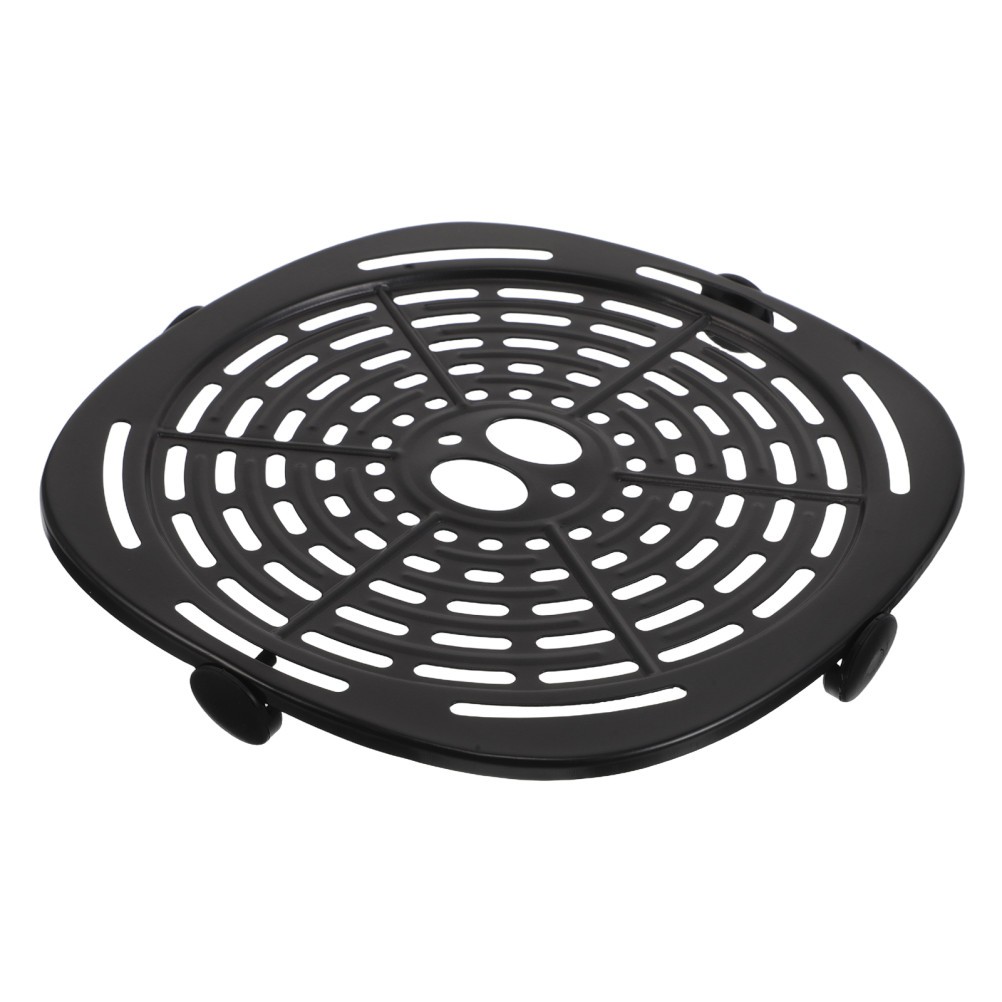  Air Fryer Plate: Grill Tray - Crisper Plate 18.5x18.5cm Nonstick Baking Pan for