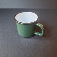 Judge Green Enamel Mug Camping Cup Metal Tin Mug Outdoor Coffee Mug